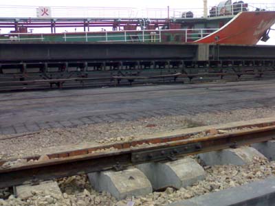 through-bolted rail clips